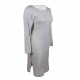 thumbnail image 3 of Vestido George Talla G Escote Redondo Gris, 3 of 4
