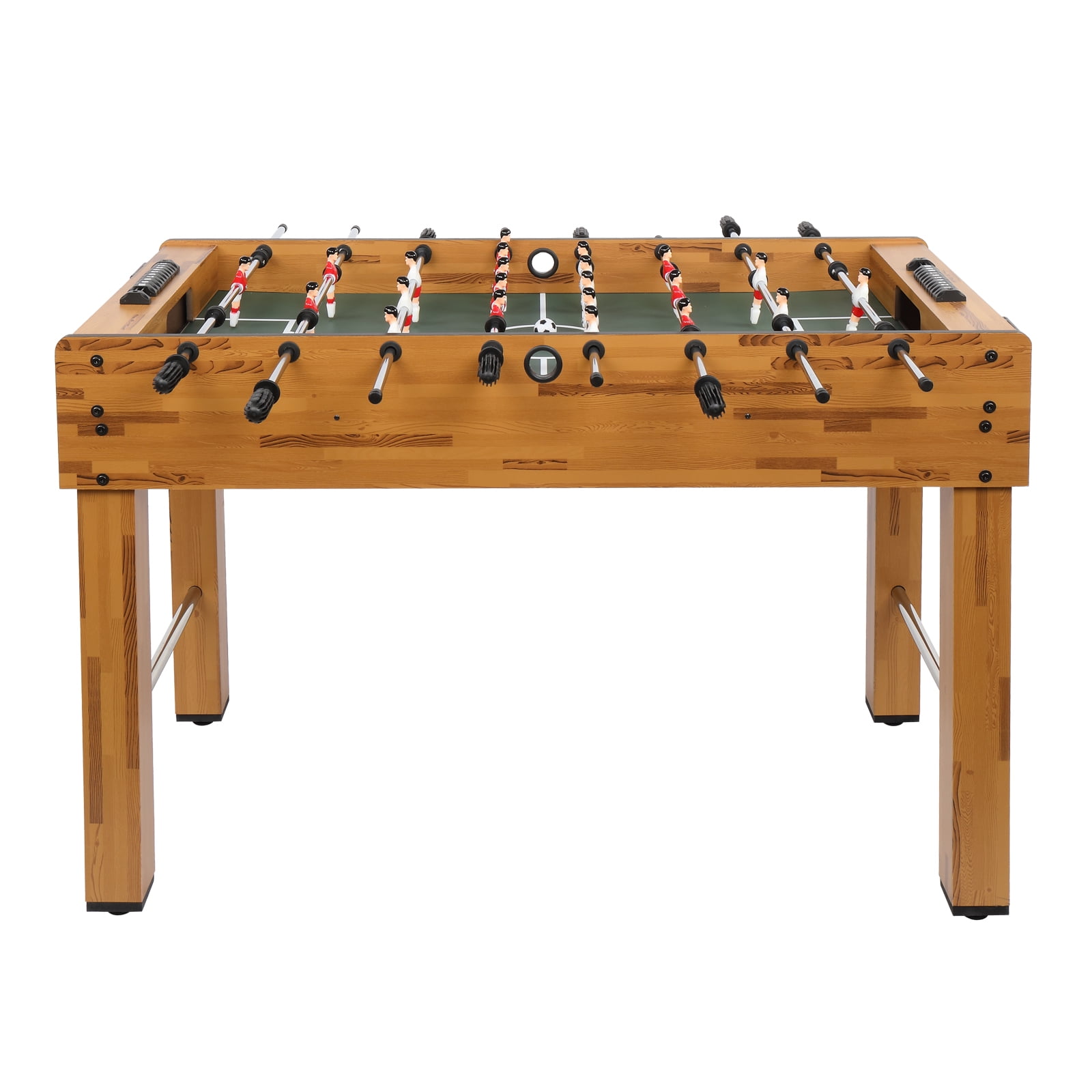 48'' Foosball Table, Wooden Soccer Table Game with/Footballs, Suit for