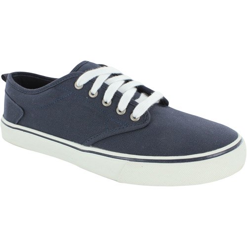 Faded Glory Men's Canvas Lace-up Lightweight Sneaker - Walmart.com