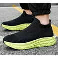 thumbnail image 3 of Elecsop Slip On Sneakers Women Men Walking Shoes Women Mens Breathable Mesh Athletic Sneakers Cushioned Comfortable Sole Tennis Shoes Womens Unisex, 3 of 5