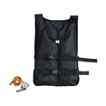 thumbnail image 1 of Lipstore Life Jacket Adjustable Paddle Vest for Adults for Swimming Kayak Watersports Black, 1 of 8
