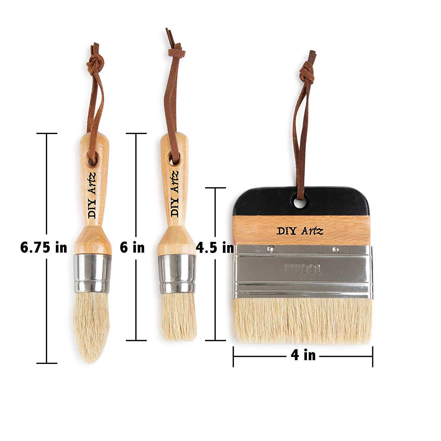 DIY Home Chalk & Wax Brush Set by ArtMinds®