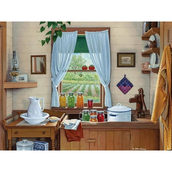 300 Pc Large Jigsaw Puzzle – A Taste of Summer by John Sloane, 18x24