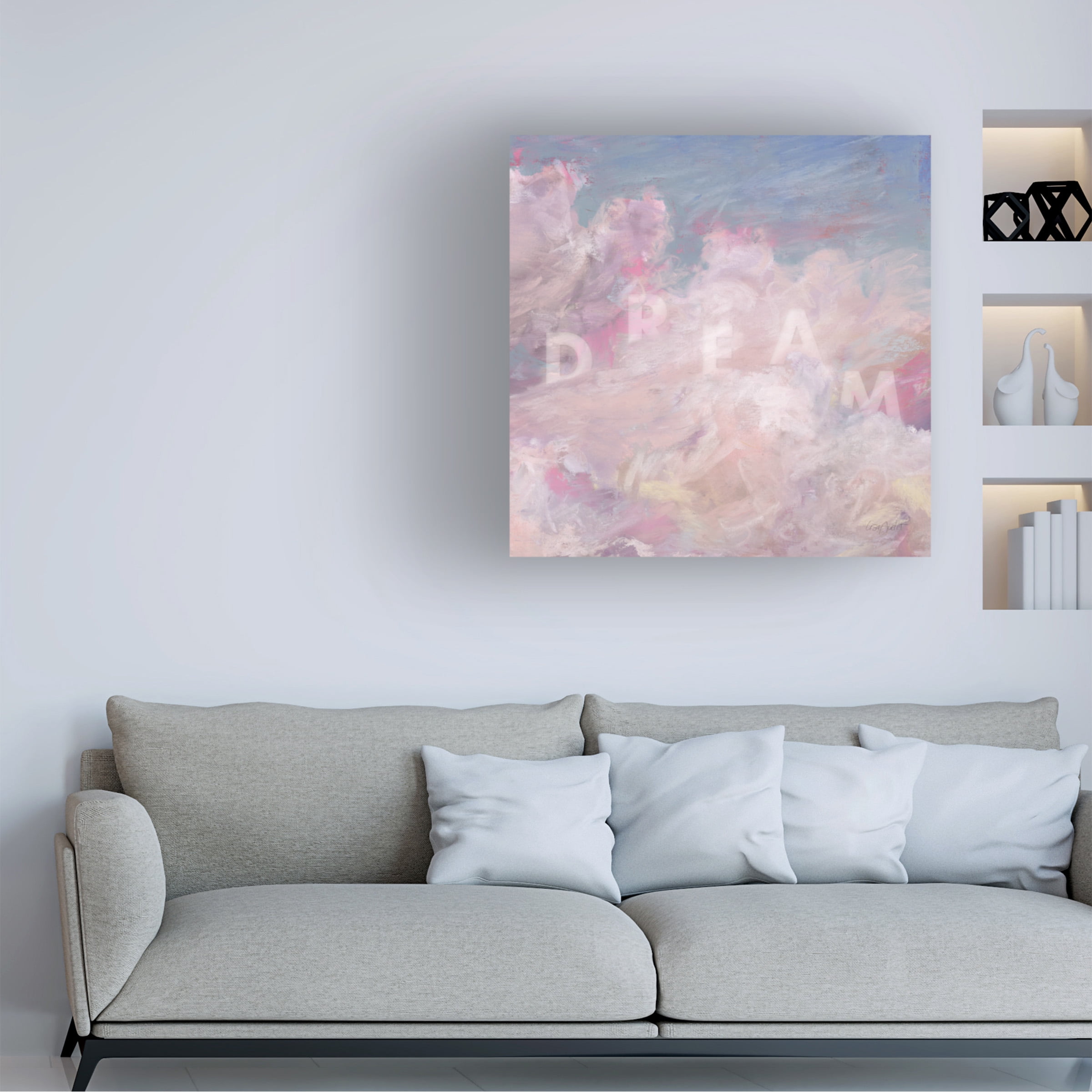 Lisa Audit 'Daydream Pink 04' Canvas Art
