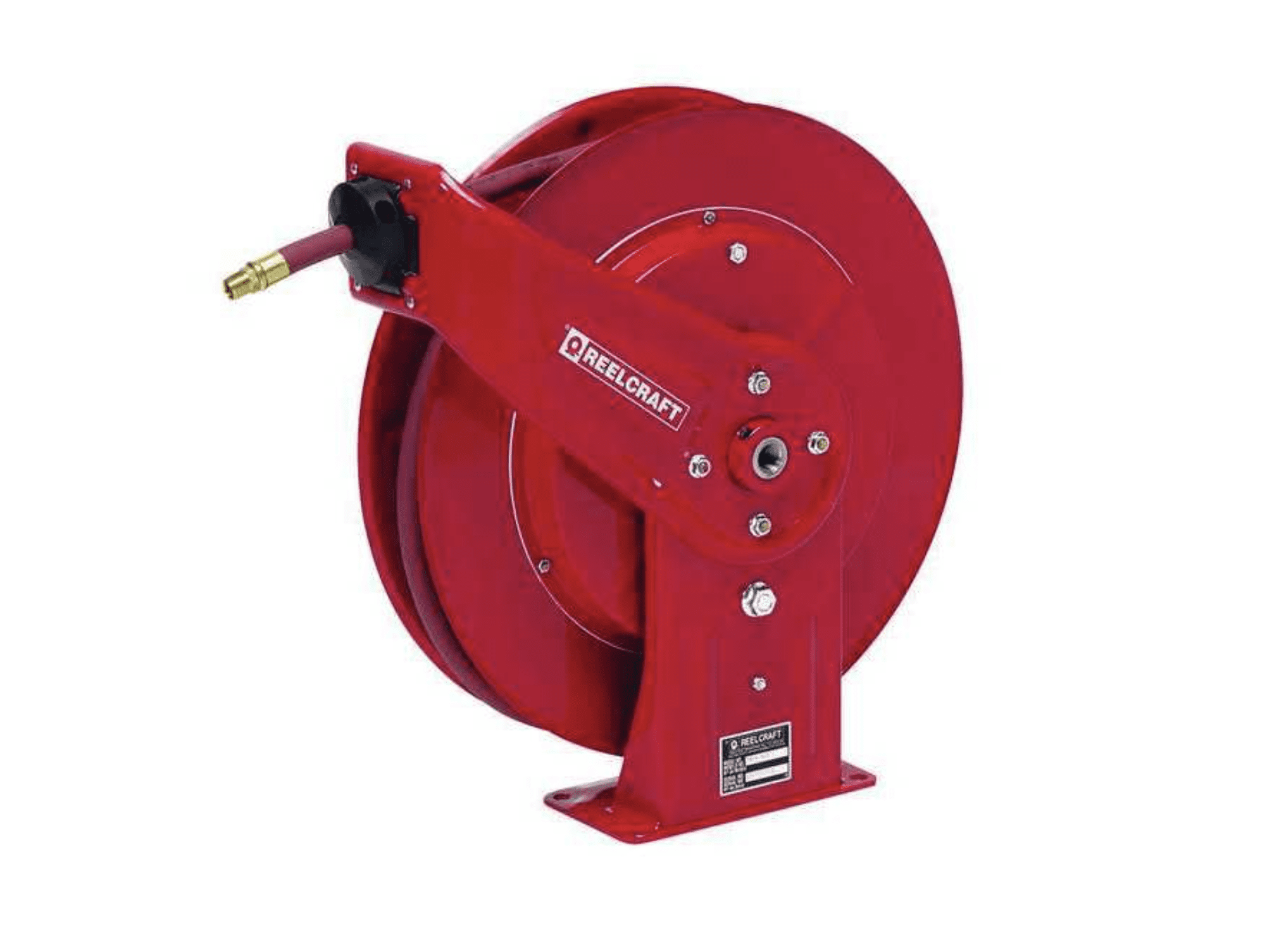 Spring Return Hose Reel, 3/8 in Hose Dia., 50 ft Length, 300 psi