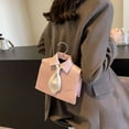 thumbnail image 3 of Stylish PU Leather Hanger Handbag with Shoulder Strap Lightweight and Practical for Versatile Occasions, 3 of 8