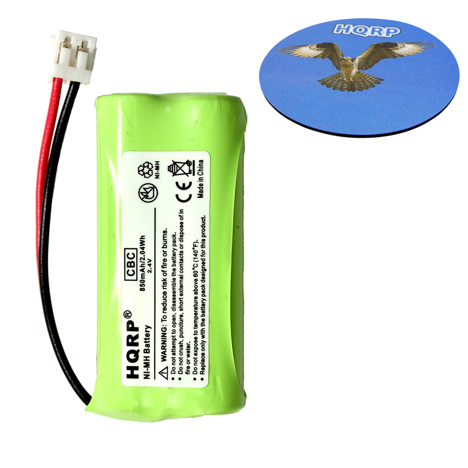 HQRP Cordless Telephone / Phone Battery for AT&T LUCENT BT184342