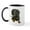 White/Black Inside, variant on CafePress - Long Hair Brindle Dachshund Puppy - 11 oz Ceramic Mug - Novelty Coffee Tea Cup