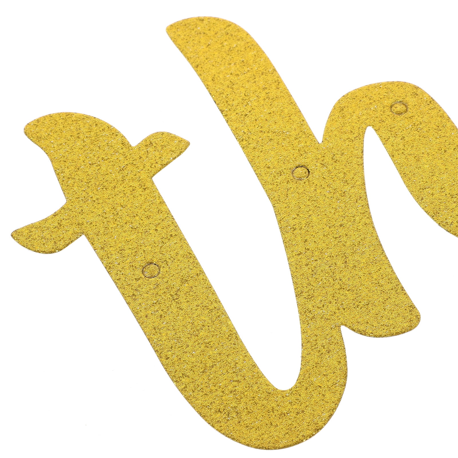 Gifloon Congratulations Banner – Goldglitzernd, Vorgefädelt, Für Abschluss, Hochzeit, Ruhestand