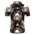 thumbnail image 4 of WOLIAUO Halloween Shirts Halloween Costumes Vintage Horror Shirt for Men Skeleton Graphic Tees for Adult 2026 Holiday Fall Spooky Season S Dark Gray, 4 of 8