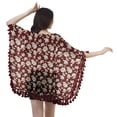 thumbnail image 4 of Moomaya Vêtements de Plage Imprimés pour Femmes Boléro à Franges Cache-Maillot Cardigan, 4 of 5