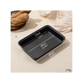 thumbnail image 4 of Carbon Steel Baking Tray Nonstick Coating Deep Structure for Cakes Breads and Pastries Oven Safe Cooking Roasting Pan, 4 of 11