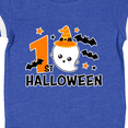 thumbnail image 4 of Inktastic 1st Halloween with Ghost and Bats Boys or Girls Baby Bodysuit, 4 of 5