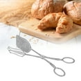thumbnail image 1 of Retro Zinc Alloy Bread Tong Baking Food Clip Kitchen Tool Square Head for Home Baking Party, 1 of 7
