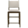 thumbnail image 4 of Ottowa Upholstered Counter Side Chair Brown (Set of 2), 4 of 14