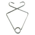 thumbnail image 1 of 100pcs Drop Ceiling Hook Clips Fish Shape Metal Hook T-Bar Grid Wire Suspended Ceiling Hanger, 1 of 9