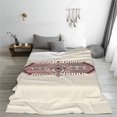 thumbnail image 6 of Throw Blanket for Couch Sofa and Bed, Fashion Tatreez2 Super Soft Plush Throw Blanket, Fuzzy Cuteness Comfy Warm Washable Flannel Blanket & Throws for All Season, 6 of 7