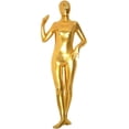 thumbnail image 1 of AltSkin Full Body Spandex/Lycra Suit (XL, Metallic Gold), 1 of 2
