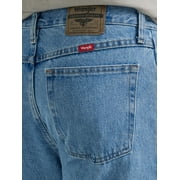 Wrangler Men's and Big Men's Regular Fit Cotton Jeans