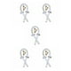 thumbnail image 1 of Soidarity Rizador de hierro, diadema sin calor, herramientas de estilismo de cabello flexible, accesorios de modelado de estilos para mujeres, Type2 NO2, 1 of 6