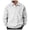 A-Light Gray23, variant on XIAOCHA Sweatshirt for Men Loose Polo Collar Solid Color Top Soft Casual Classic Office Sweatshirts