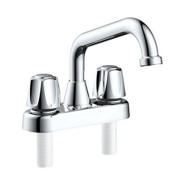 Home Plus Classic Two Handle Laundry/Utility Faucet, Chrome