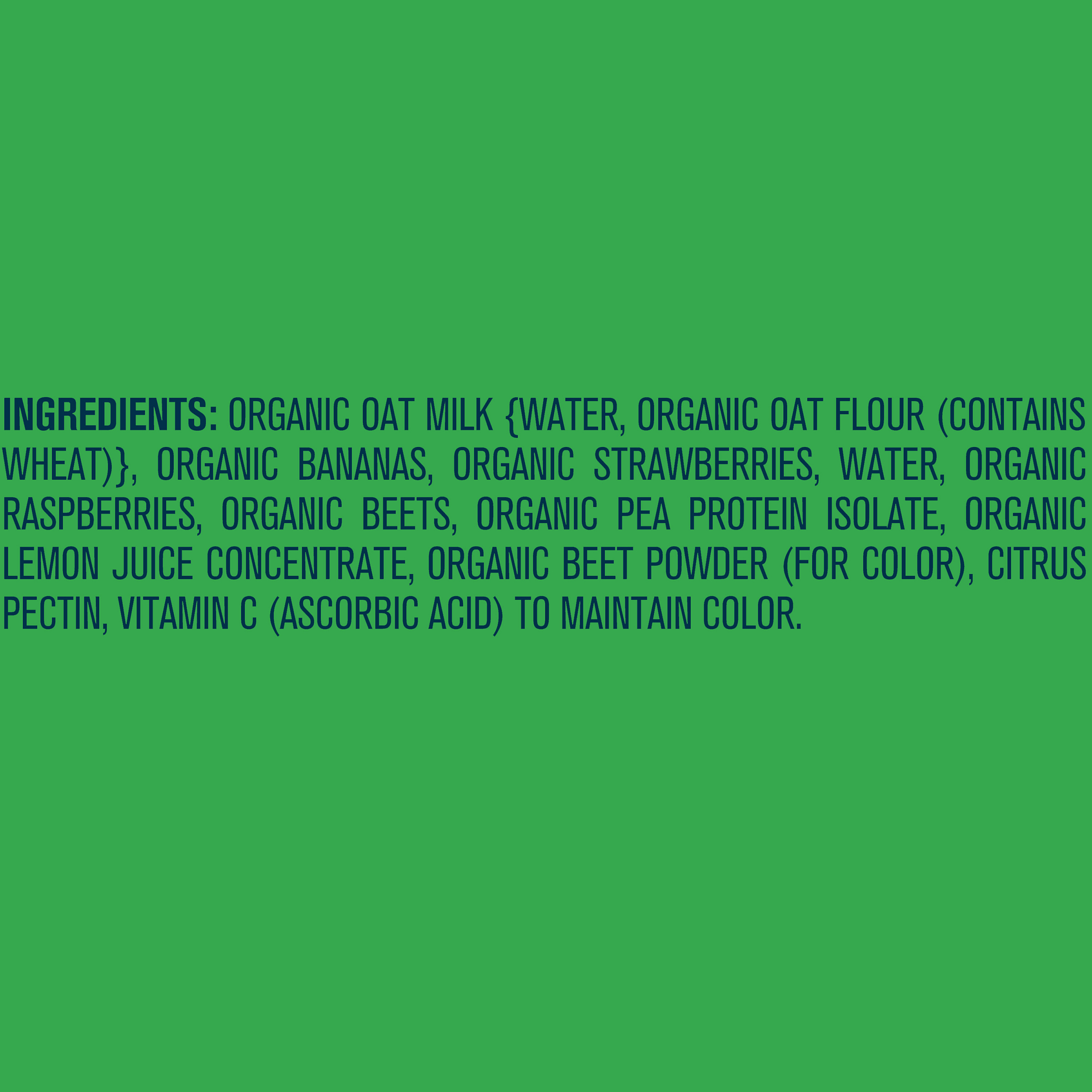 gerber organic oat milk smoothie