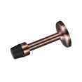 thumbnail image 4 of Uxcell Door Stopper with Rubber Tip Zinc Alloy Brushed Copper Tone 2 Pack, 4 of 5