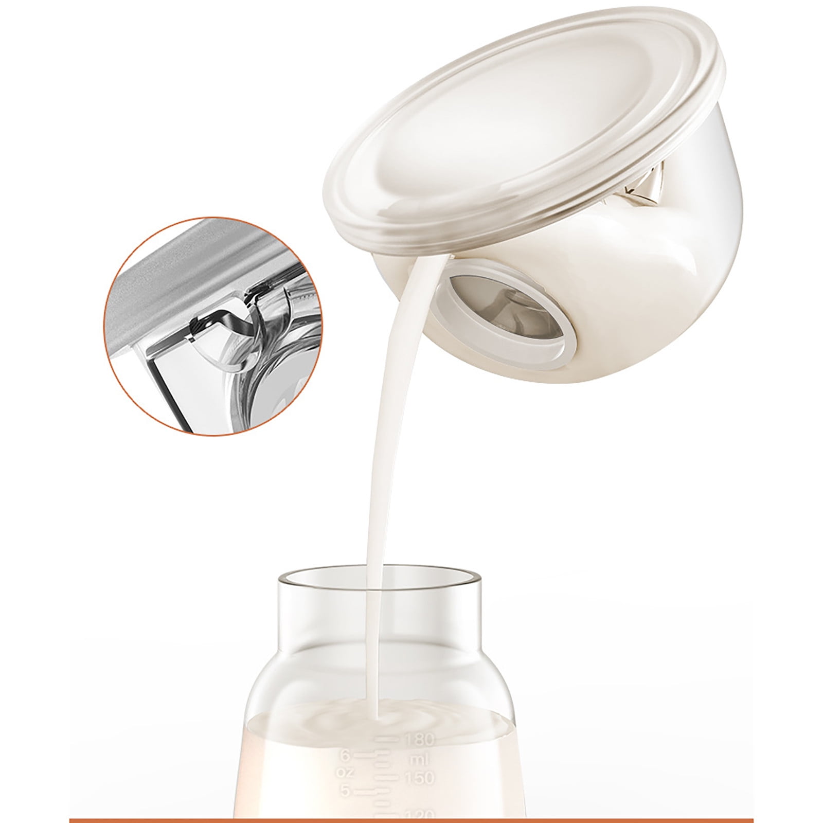Hands Free Portable Breast Pump - Portable Electric Breast Pump With 3 Modes And 9 Level, Kitchen Multifunctional Tool Home Tool