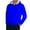 Blue, variant on Hoodies Sweatshirt for Men Pullover Lightweight Lined Long Sleeve Athletic Outwear Jacket Coat Soft Casual Winter Workout Top with Front Pocket Brown