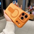 thumbnail image 5 of Compatible for iPhone 12 Pro Max Magnetic Case with Invisible Kickstand, [Compatible with Mag-Safe Charging] Rugged Anti-Scratch Shockproof Drop Resistant Cover for iPhone 12 Pro Max, Darkblue, 5 of 8