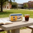 thumbnail image 6 of Kyusrd Vintage Color-Block Large Capacity Pencil Pouch,Stain-Resistant Zipper Stationery Bag with Retro Style,Durable Organizer for Everyday Carry, 6 of 6