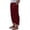 Red# linen pants for women, variant on Oksale Womens Beach Pants 2026 Summer Straight Leg Trousres with Pockets Elastic Waisted Vacation Outfits White M