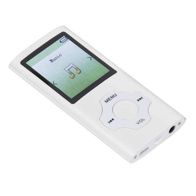 Lecteur MP3 MP4, Lecteur de Musique Portable BT 5.0 HiFi Écran Couleur 1.8 Po 128 Go Volume Extensible Multifonction Rechargeable avec Livre Électronique Enregistrement Vocal