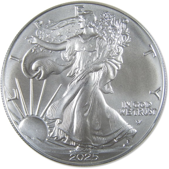 2025 American Silver Eagle Uncirculated Bullion $1 Coin