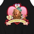 thumbnail image 3 of Wizard of Oz - Heart Cowardly Lion - Men's Jersey Tank Top, 3 of 5