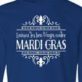 thumbnail image 4 of Inktastic Laissez Les Bon Temps Rouler Mardi Gras Long Sleeve Youth T-Shirt, 4 of 5