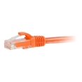 thumbnail image 1 of C2G 6ft Cat6a Snagless Unshielded (UTP) Ethernet Cable - Cat6a Network Patch Cable - PoE - Orange - Patch cable - RJ-45 (M) to RJ-45 (M) - 6 ft - UTP - CAT 6a - molded, snagless, stranded - orange, 1 of 3