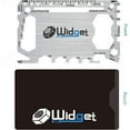 thumbnail image 2 of Multi purpose survival Pocket tool - 43 in 1 - credit card wallet size Ninja Multitool (Silver), 2 of 6