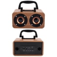 thumbnail image 4 of Altavoz, Materiales respetuosos del medio ambiente del Presidente de Bluetooth del mini Presidente inalámbrico de madera retro de Bluetooth, 4 of 8