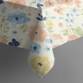 thumbnail image 4 of Pioneer Flower Floral Print Pattern Rectangle Tablecloth 60"x120", Waterproof Polyester Table Cloth, Wipeable Spillproof for Dining Camping Indoor Outdoor, 4 of 6