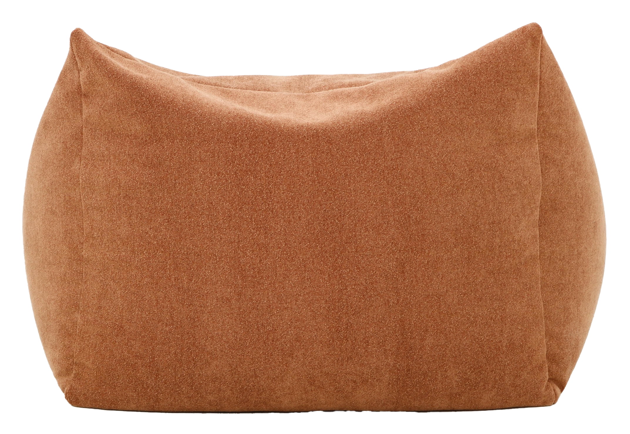 Overman USA Cooper Soft Filled Dorm Bean Bag Chair - Chloe Clay