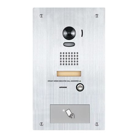 Aiphone Hid Reader - AIPHONE IS-DVF-HID Video Door Station,2 Conductors
