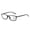 Black, variant on Fashion Vintage Frame Simple Anti-Blue Light Reading Glasses Progressive Multifocal Ultra Light Glasses BLACK STRENGTH 300