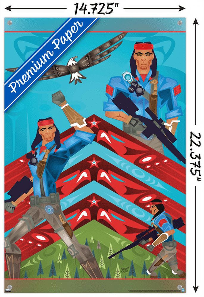 G.I. Joe - Spirit Wall Poster with Pushpins, 14.725" x 22.375"