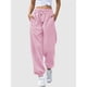 thumbnail image 5 of Pantalones Deportivos Holgados de Cintura Alta para Mujer, para Correr, Deportivos, de Entrenamiento, con Bolsillos Rosa XL, 5 of 7