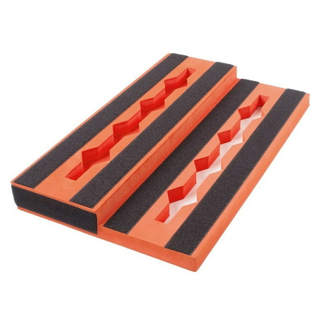 LOVEVER Guitar Pedal Board Non-Slip Pedal Board Musical Instrument Accessories Guitar Effects Pedalboard Pedal 1 * Guitar Effects Pedalboard Orange & Black