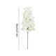thumbnail image 3 of Rama de flores artificiales para decoración de jarrones en el hogar: adorno de planta artificial de plástico para bodas, hoteles o arreglos de mesa en interiores., 3 of 6