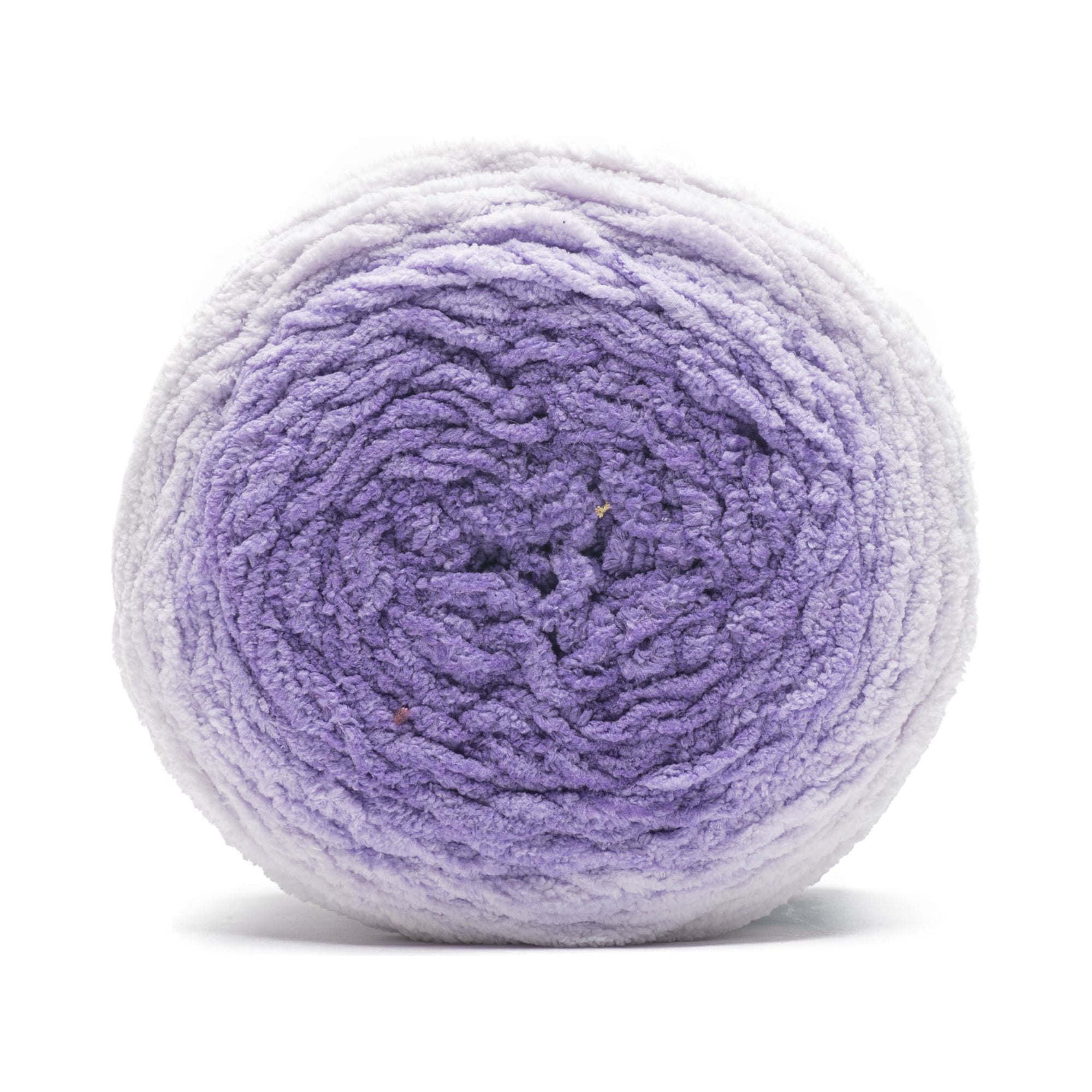 Bernat® Blanket™ Perfect Phasing™ #6 Super Bulky Polyester Yarn, Dark Orchid 10.5oz/300g, 220 Yards (4 Pack)