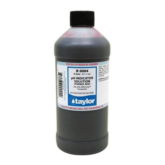 Taylor Technologies R-0004 pH Indicator Reagent, 16 oz